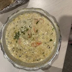 Fettuccine with Shrimp